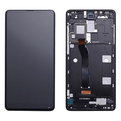 Γνήσια Οθόνη LCD με Μηχανισμό Αφής και Πλαίσιο για Xiaomi Mi Mix 2 8GB 56000100D100 (Service Pack) - Χρώμα: Μαύρο