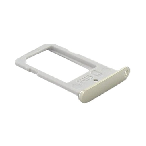 Picture of Original SIM Tray (Single) for Samsung Galaxy S6 Edge G925 (Service Pack) GH98-35872C Color: Gold