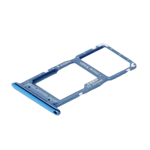 Picture of Original Dual SIM and SD (SIM Tray) for Huawei P Smart 2020 51661KQA - Color: Blue