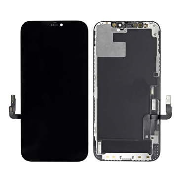Εικόνα της GX Hard OLED Οθόνη LCD με Μηχανισμό Αφής για iPhone 12 / 12 Pro - Χρώμα: Μαύρο
