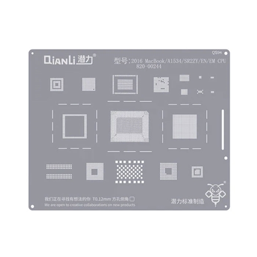 Qianli QS94 Stencil για MacBook 2016 A1534 / SR2ZY / CPU 820-00244