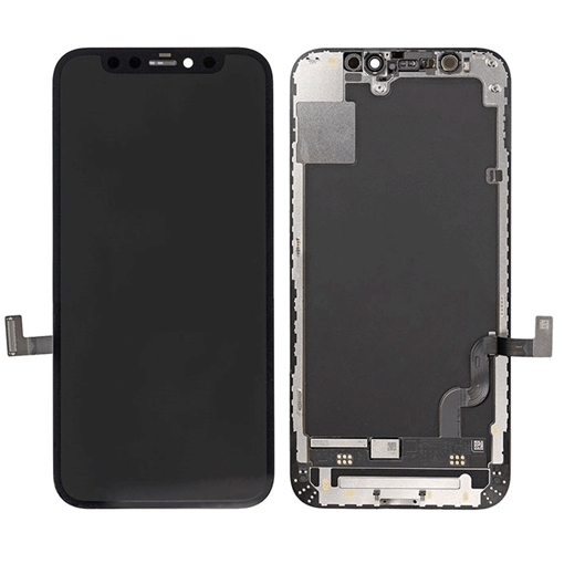 ZY Incell Οθόνη LCD με Μηχανισμό Αφής για iPhone 12 Mini - Χρώμα: Μαύρο