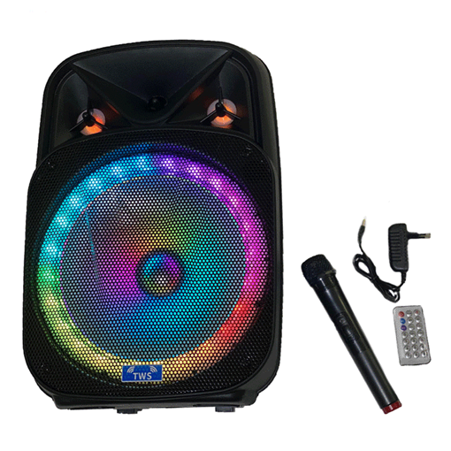 PZX GZ-W1312 Bluetooth - Wireless Portable Speaker 12'' - Χρώμα: Μαύρο