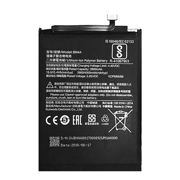 Picture of Battery BN4A Compatible with Xiaomi Redmi Note 7/7 Pro - 4000mAh