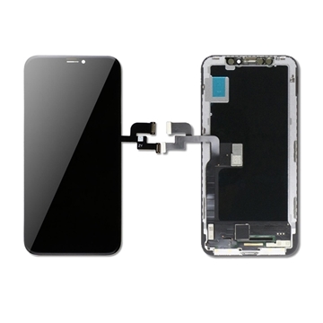 Εικόνα της ZY Incell Οθόνη LCD με Μηχανισμό Αφής για iPhone X - Χρώμα: Μαύρο