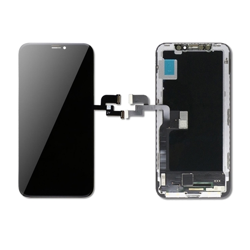 ZY Incell Οθόνη LCD με Μηχανισμό Αφής για iPhone X - Χρώμα: Μαύρο
