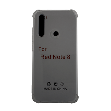 Picture of Silicone Case Anti Shock 1.5mm for Xiaomi Redmi Note 8 2021  - Color: Clear