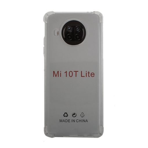 Θήκη Πλάτης Σιλικόνης Anti Shock 1.5mm για Xiaomi Mi 10T Lite  - Χρώμα: Διαφανές