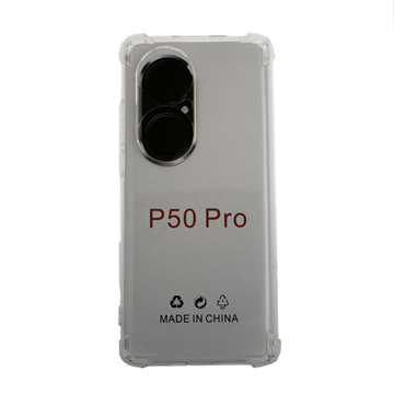 Εικόνα της Θήκη Πλάτης Σιλικόνης Anti Shock 1.5mm για Huawei P50 Pro - Χρώμα: Διαφανές