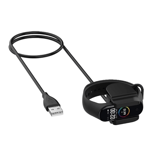 Tactical Καλώδιο Φόρτισης με Clip /Charging Dock Cable for xiaomi Mi Band Watch Lite -Χρώμα: Μαύρο
