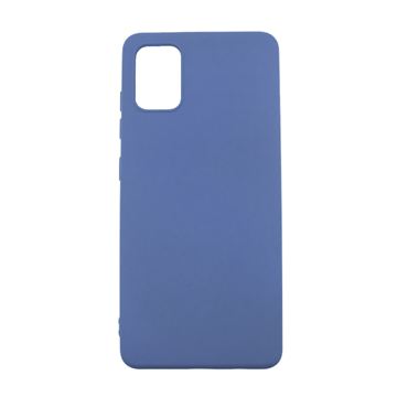 Picture of Silicone Case Soft Back Cover for Samsung A51 4G A515F - Color: Light Blue