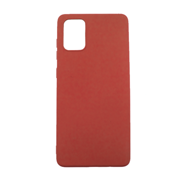 Εικόνα της Θήκη Πλάτης Σιλικόνης Soft Back Cover για Samsung A71 4G A715F - Χρώμα: Κόκκινο