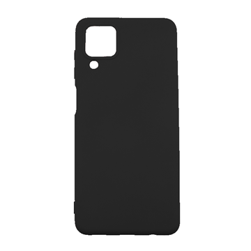 Picture of Silicone Case Soft Back Cover for Samsung A12 4G A125F - Color: Black
