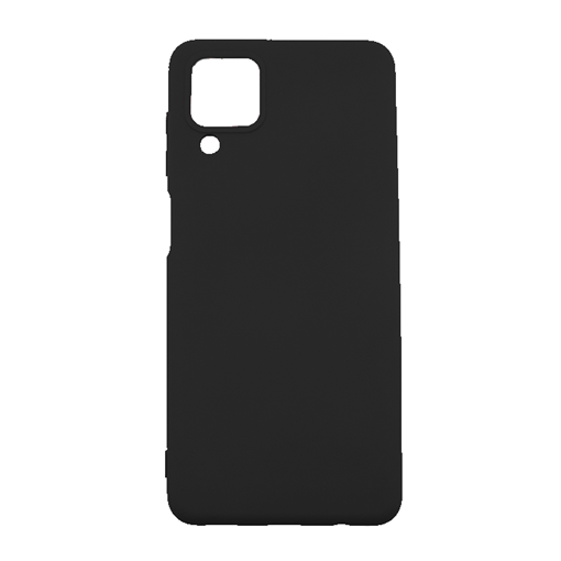 Θήκη Πλάτης Σιλικόνης Soft Back Cover για Samsung A12 4G A125F - Χρώμα: Μαύρο