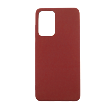 Picture of Silicone Case Soft Back Cover for Samsung A52 4G A525F - Color: Red