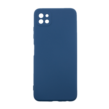 Picture of Silicone Case Soft Back Cover for Samsung A22 5G A226B - Color: Dark Blue