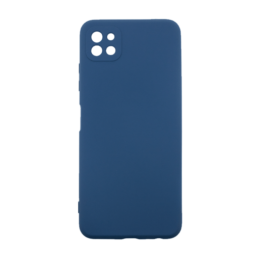 Θήκη Πλάτης Σιλικόνης Soft Back Cover για Samsung A22 5G A226B - Χρώμα: Σκούρο Μπλέ