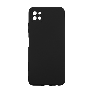 Picture of Silicone Case Soft Back Cover for Samsung A22 5G A226B - Color: Black