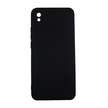 Picture of Silicone Case Soft Back Cover for Xiaomi Redmi 9AT - Color: Black