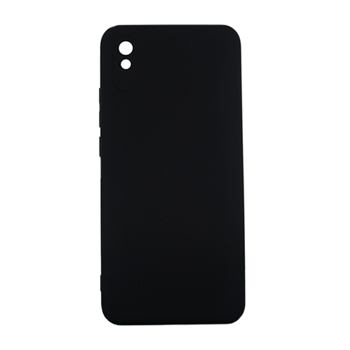 Θήκη Πλάτης Σιλικόνης Soft Back Cover για Xiaomi Redmi 9AT - Χρώμα: Μαύρο