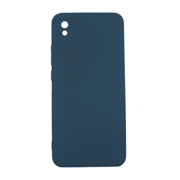 Picture of Silicone Case Soft Back Cover for Xiaomi Redmi 9AT - Color: Dark Blue