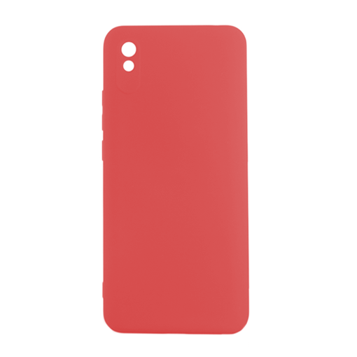 Θήκη Πλάτης Σιλικόνης Soft Back Cover για Xiaomi Redmi 9A  - Χρώμα: Κόκκινο
