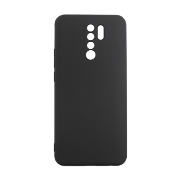 Εικόνα της Θήκη Πλάτης Σιλικόνης Soft Back Cover για Xiaomi Redmi 9  - Χρώμα: Μαύρο