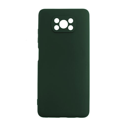 Θήκη Πλάτης Σιλικόνης Soft Back Cover για Xiaomi POCO X3 PRO  - Χρώμα: Πράσινο