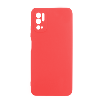 Picture of Silicone Case Soft Back Cover for Xiaomi POCO M3 Pro 5G  - Color: Red