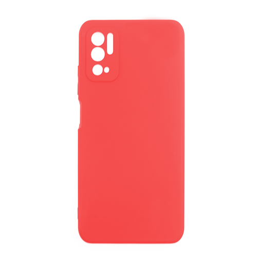Θήκη Πλάτης Σιλικόνης Soft Back Cover για Xiaomi POCO M3 Pro 5G  - Χρώμα: Κόκκινο