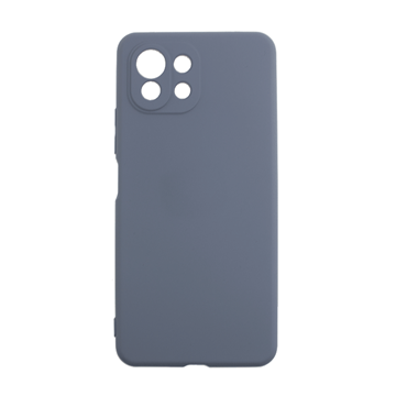 Picture of Silicone Case Soft Back Cover for Xiaomi Mi 11 Lite  - Color: Light Blue