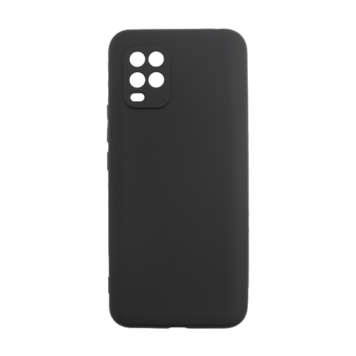 Θήκη Πλάτης Σιλικόνης Soft Back Cover για Xiaomi Mi 10 Lite - Χρώμα: Μαύρο