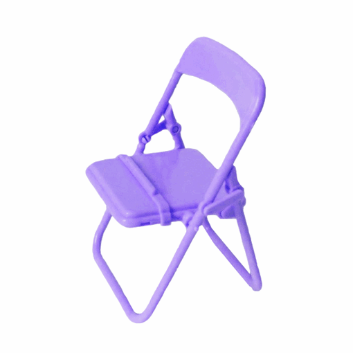 Βάση Καρέκλα Στήριξης Κινητού / Mobile Chair Holder Stand Χρώμα: Μωβ