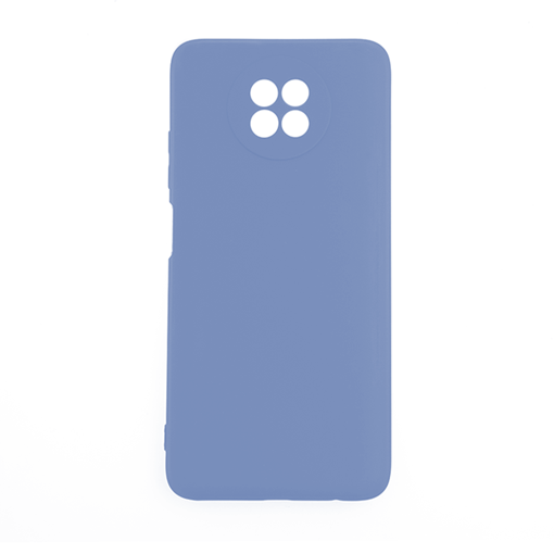 Picture of Silicone Case Soft Back Cover for Xiaomi Redmi Note 9T  - Color: Light Blue