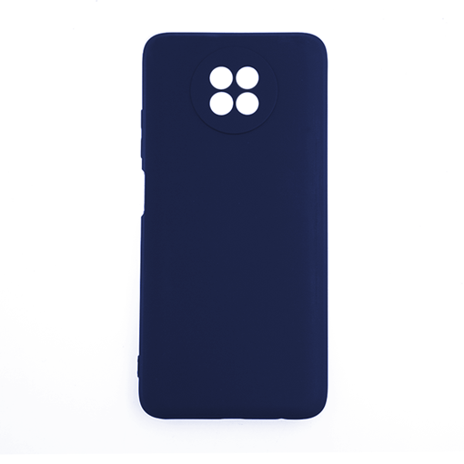 Picture of Silicone Case Soft Back Cover for Xiaomi Redmi Note 9T  - Color: Dark Blue