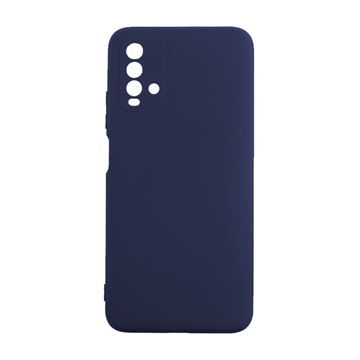 Picture of Silicone Case Soft Back Cover for Xiaomi Redmi 9T  - Color: Dark Blue