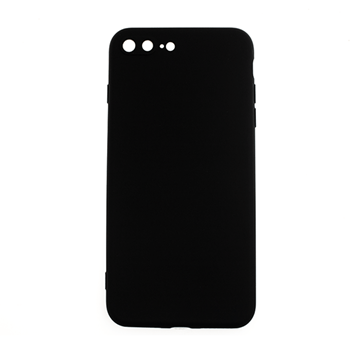 Εικόνα της Θήκη Πλάτης Σιλικόνης Soft Back Cover για iPhone 7 Plus - Χρώμα: Μαύρο