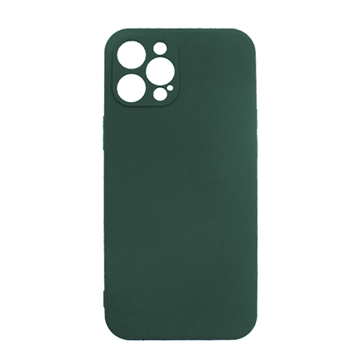 Picture of Silicone Case Soft Back Cover for iPhone 12 PRO MAX - Color: Green