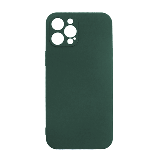 Θήκη Πλάτης Σιλικόνης Soft Back Cover για iPhone 12 PRO MAX - Χρώμα: Πράσινο