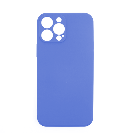Θήκη Πλάτης Σιλικόνης Soft Back Cover για iPhone 13 Pro Max - Χρώμα: Απαλό Μπλέ