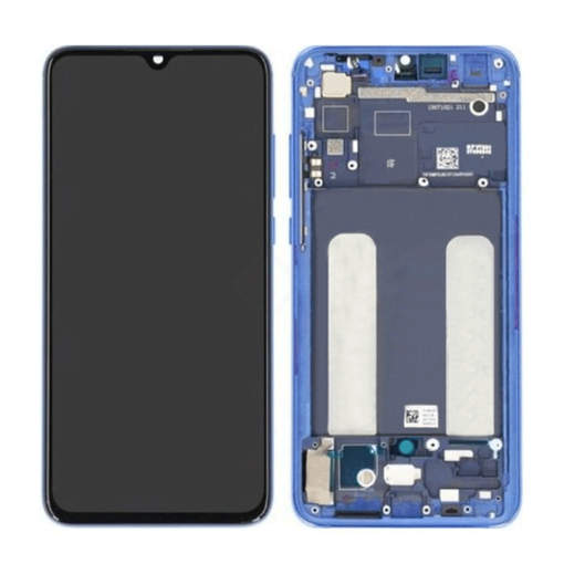 Γνήσια Οθόνη LCD με Μηχανισμό Αφής και Πλαίσιο Xiaomi Mi 9 Lite 561010033033 (Service Pack) - Χρώμα: Μπλε