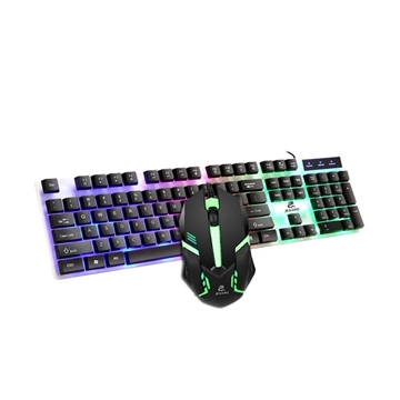 Picture of Jeqang JK-1980 Gaming Keyboard with RGB LED & Mouse