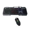 Jeqang JK-968 Πληκτρολόγιο Gaming Keyboard με RGB φωτισμό & Ποντίκι Backlight type : 7 colour Αγγλικό