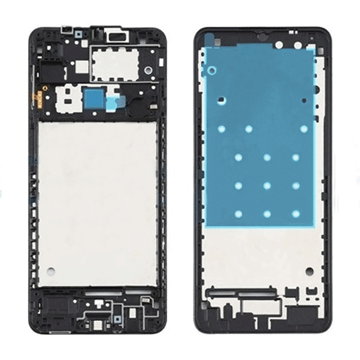Picture of Front LCD Frame for Samsung Galaxy A12 A125F - Color: Black