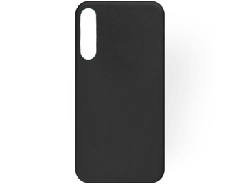 Picture of Silicone Case Soft Back Cover for Huawei P30 - Color: Black