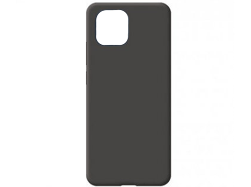 Θήκη Πλάτης Σιλικόνης για Xiaomi Mi 11 Lite - Χρώμα: Μαύρο