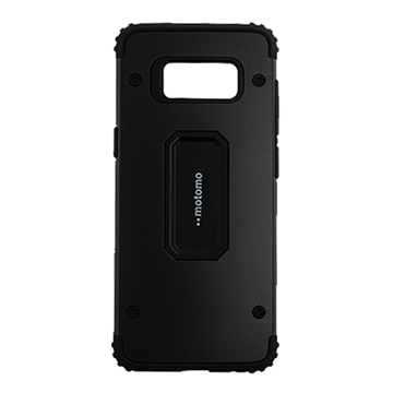Picture of Back Cover Motomo Shockproof Metal Case for Samsung G950F Galaxy S8 - Color: Black