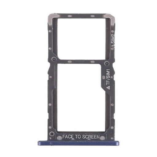 Υποδοχή κάρτας Dual SIM Tray για Xiaomi Poco F1 - Χρώμα: Μπλε