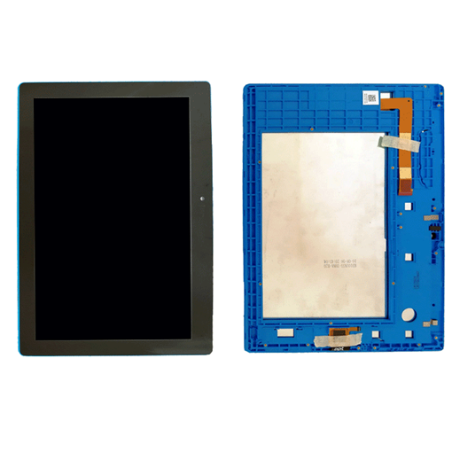 Οθόνη LCD με Μηχανισμό Αφής και Πλαίσιο για Lenovo Tab3 10 TB-X103F - Χρώμα: Μπλε