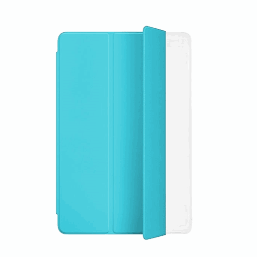 Picture of Case Slim Smart Tri-Fold Cover for Lenovo TB-8704F Tab 4 8 Plus - Color: Sky Blue